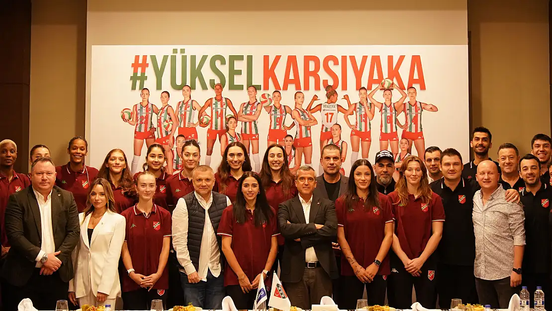 Karşıyaka Kadın Voleybol Takımı'na sponsor oldu