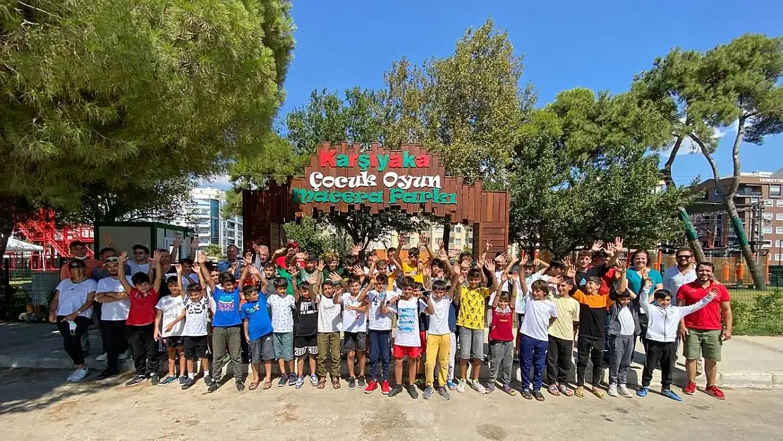 Karşıyaka’da Macera Parkı’na Yoğun İlgi