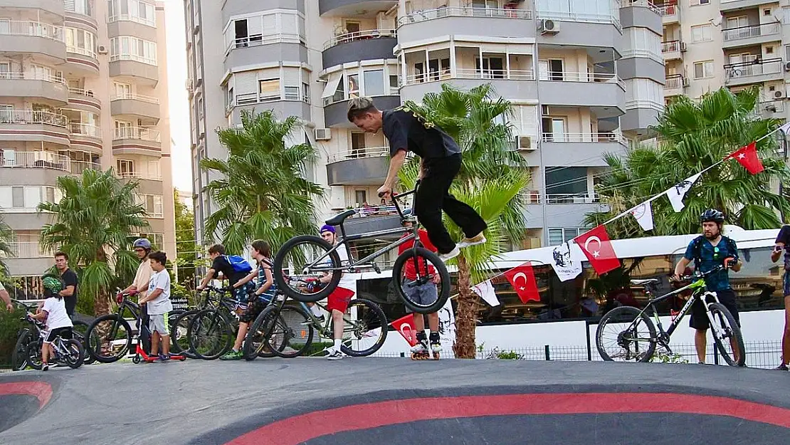 Karşıyaka'da Pump Track yarışı ilk kez yapılacak