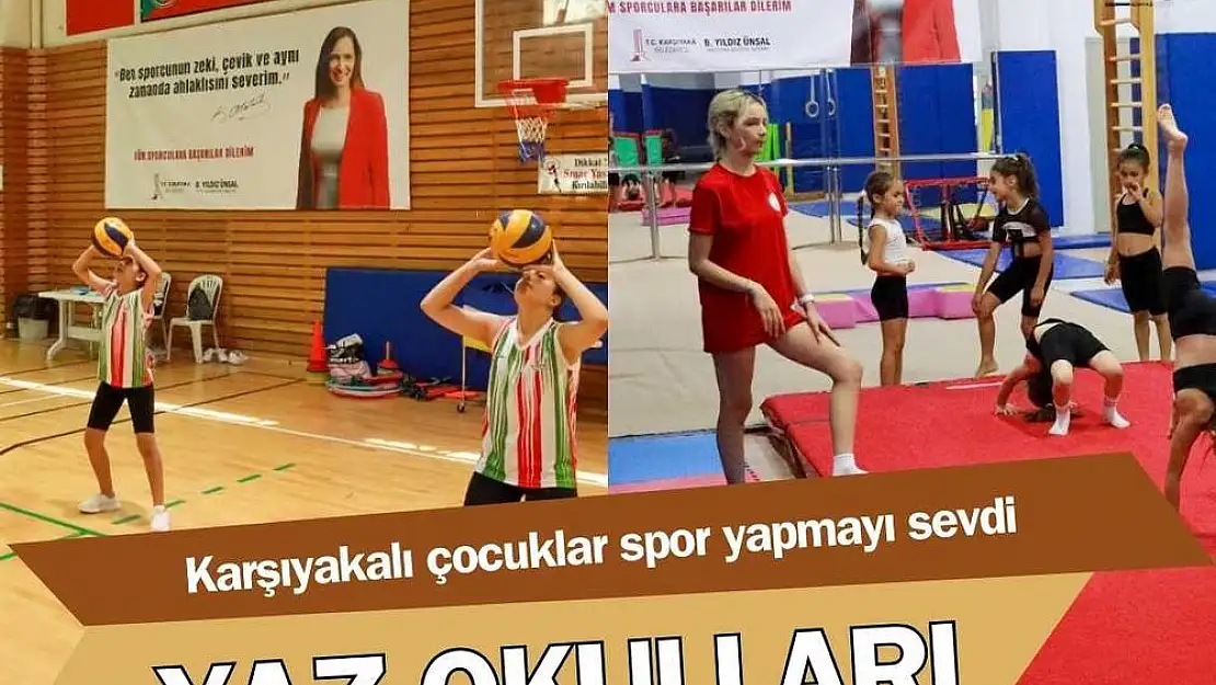 Karşıyakalı çocuklar Yaz Spor Okulları’nı sevdi