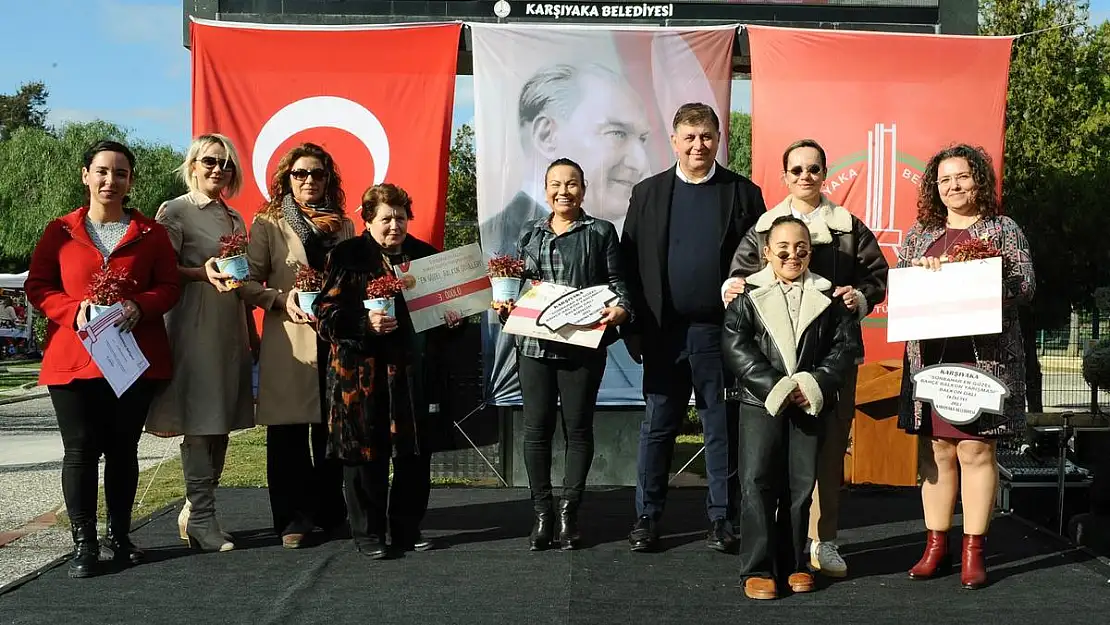 Karşıyaka’nın en güzel balkon ve bahçesi seçildi