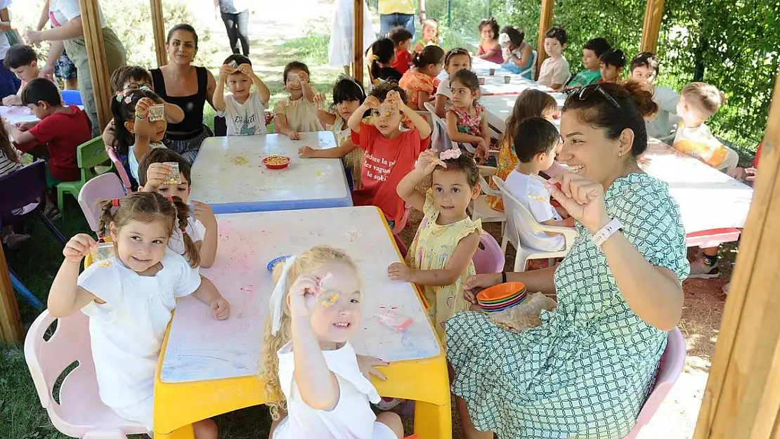 Karşıyaka'nın minikleri geleceğe umut ekti