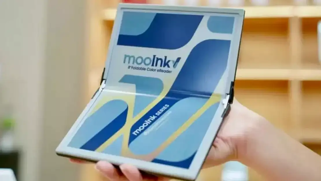 Katlanabilir ekranlı E-Kitap devrimi: MooInk V ile tanıştınız mı?