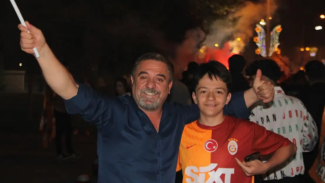 Kayseri’de Galatasaray coşkusu