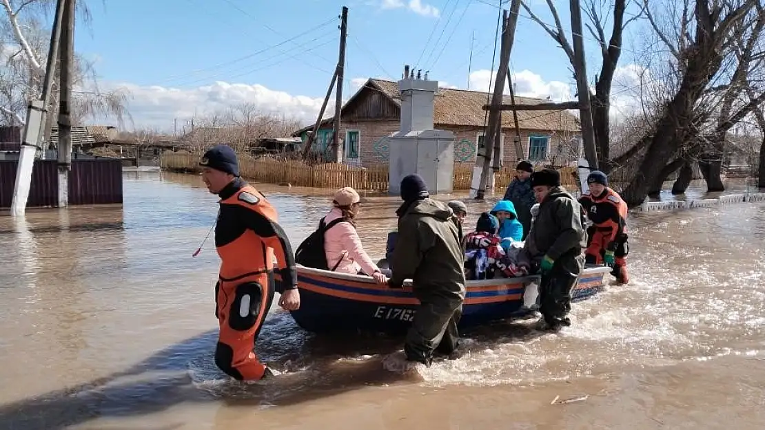 Kazakistan'daki sel felaketinde tahliye sayısı 99 bini geçti…