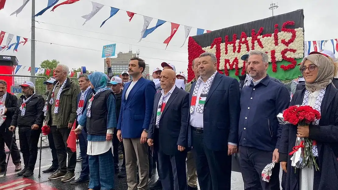 Kazancı Yokuşu’nda 1 Mayıs anması yapıldı