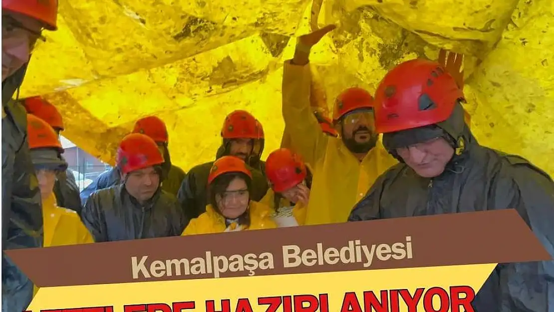 Kemalpaşa Belediyesi afetlere hazırlanıyor