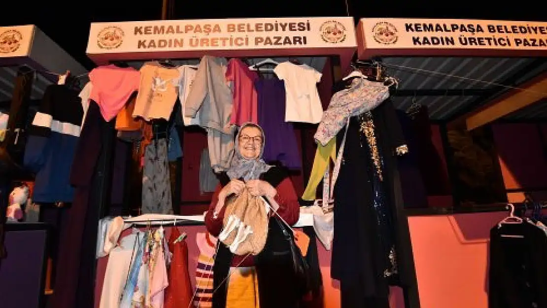 Kemalpaşa’da emekçi kadınlara destek