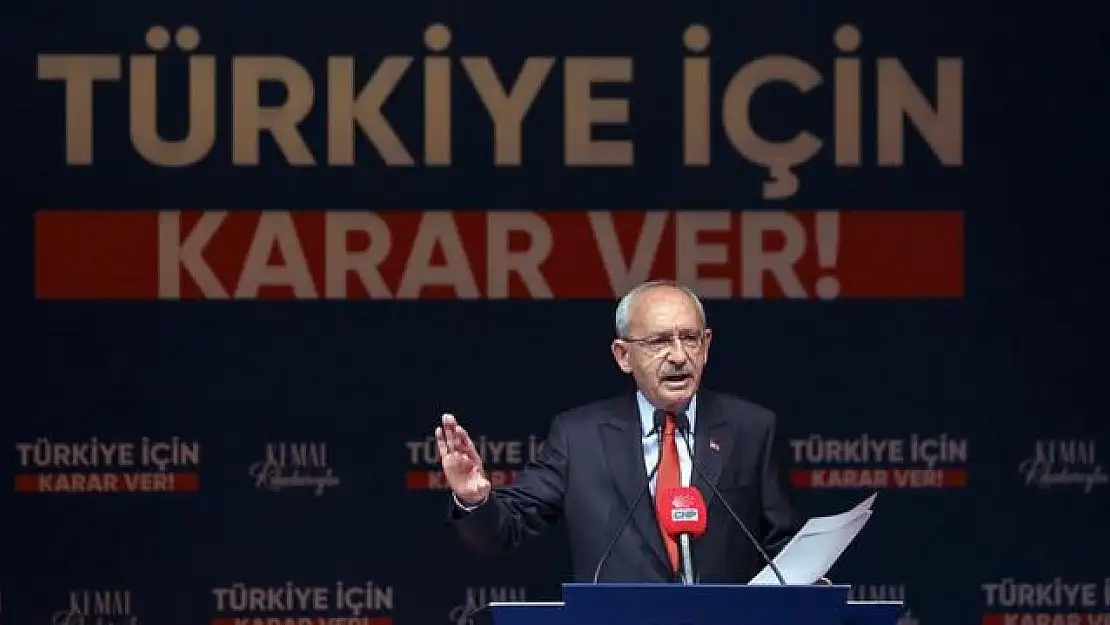 Kılıçdaroğlu’nun yeni sloganı belli oldu: ‘Karar Ver’