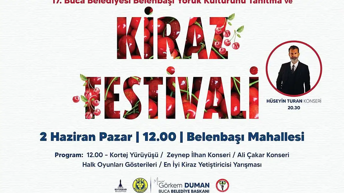 Kiraz Festivali'ne geri sayım başladı