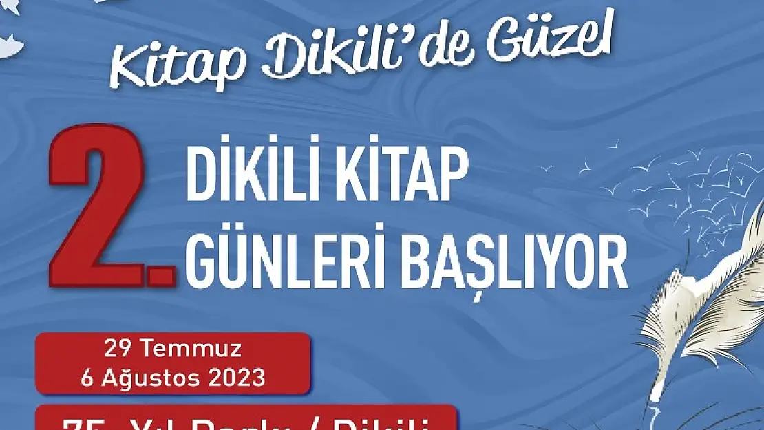 Kitapseverler Dikili'de buluşuyor