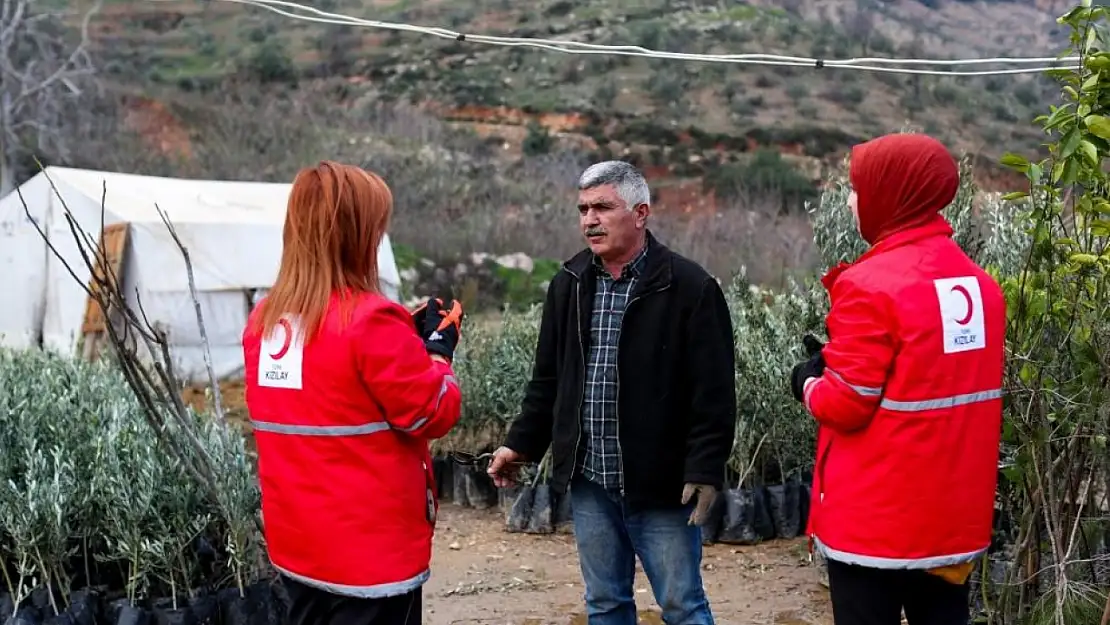 Kızılay'ın Çiftçi Destek Programı binlerce çiftçiye umut oldu