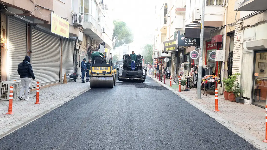 Konak'a modern görünüm: Kaldırım ve yollar elden geçirilecek