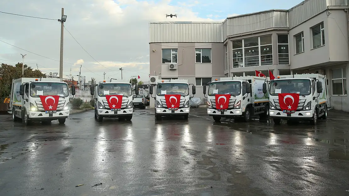 Konak Belediyesi temizlik filosu genişletti: Bakın kaç yeni araç alındı?