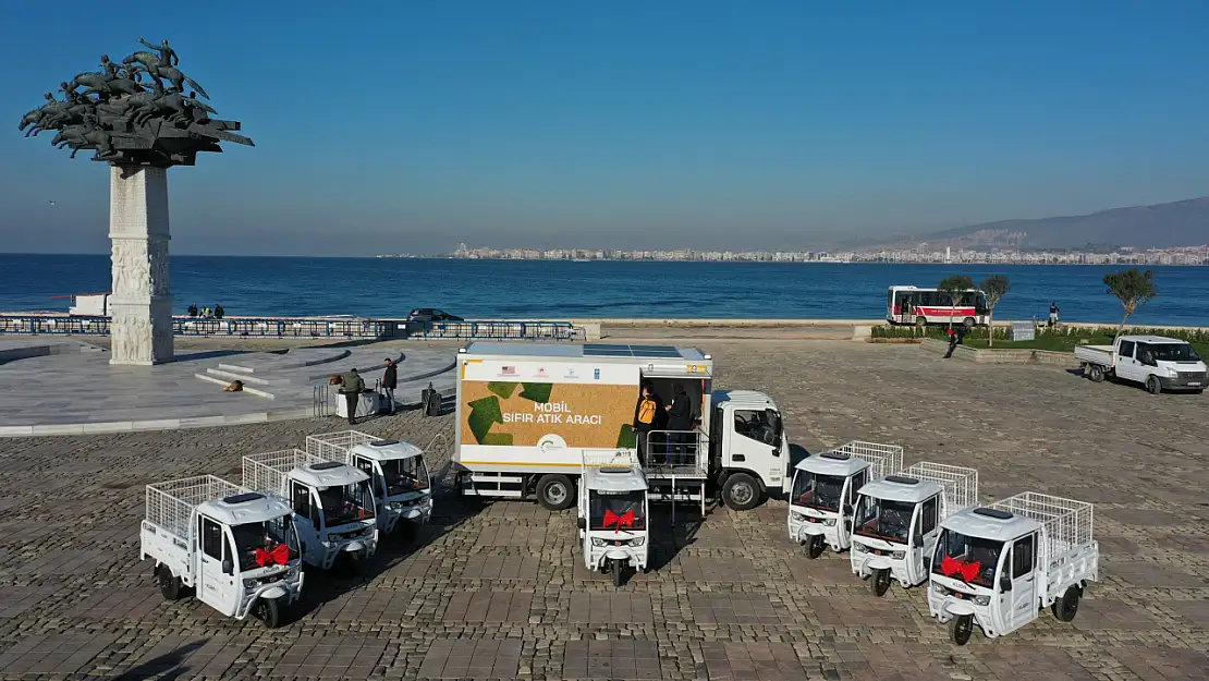 Konak'tan Sıfır Atık atağı: Atık yönetimine UNDP'den 11 araçlık destek