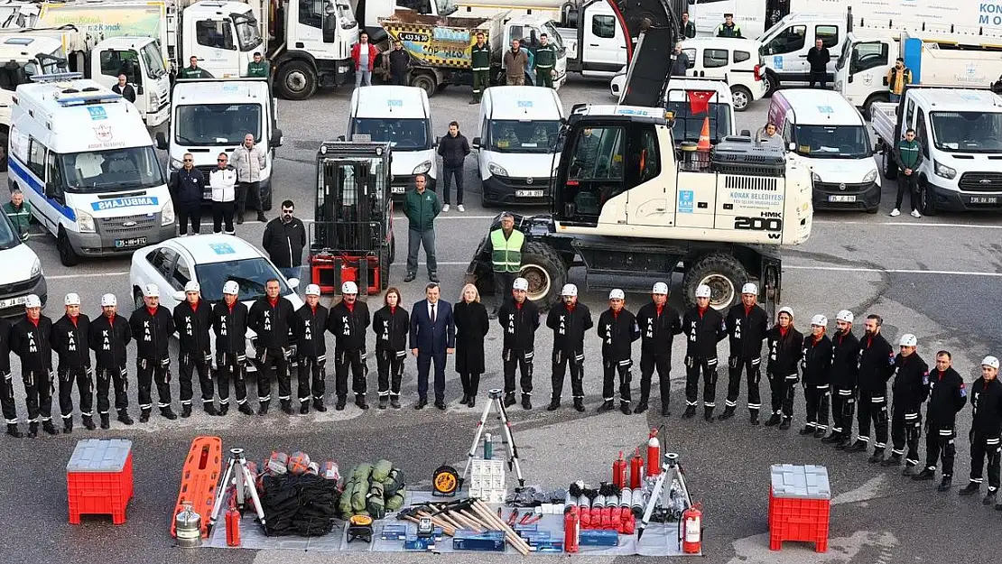 Konak'ın afet planı tamam, afet merkezi göreve hazır