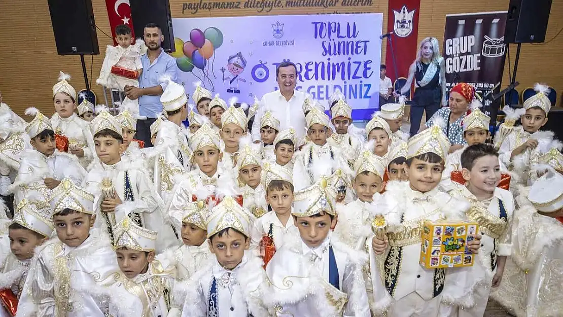 Konak'ta toplu sünnet şöleni