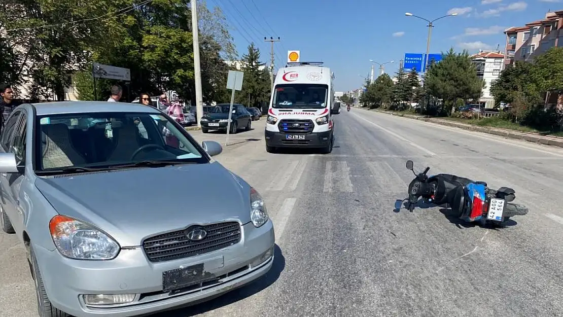 Konya'da trafik kazası: Yaralılar var 