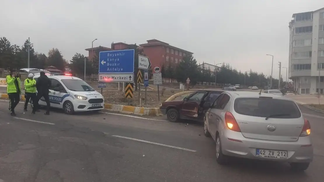 Konya'da trafik kazası: Yaralılar var