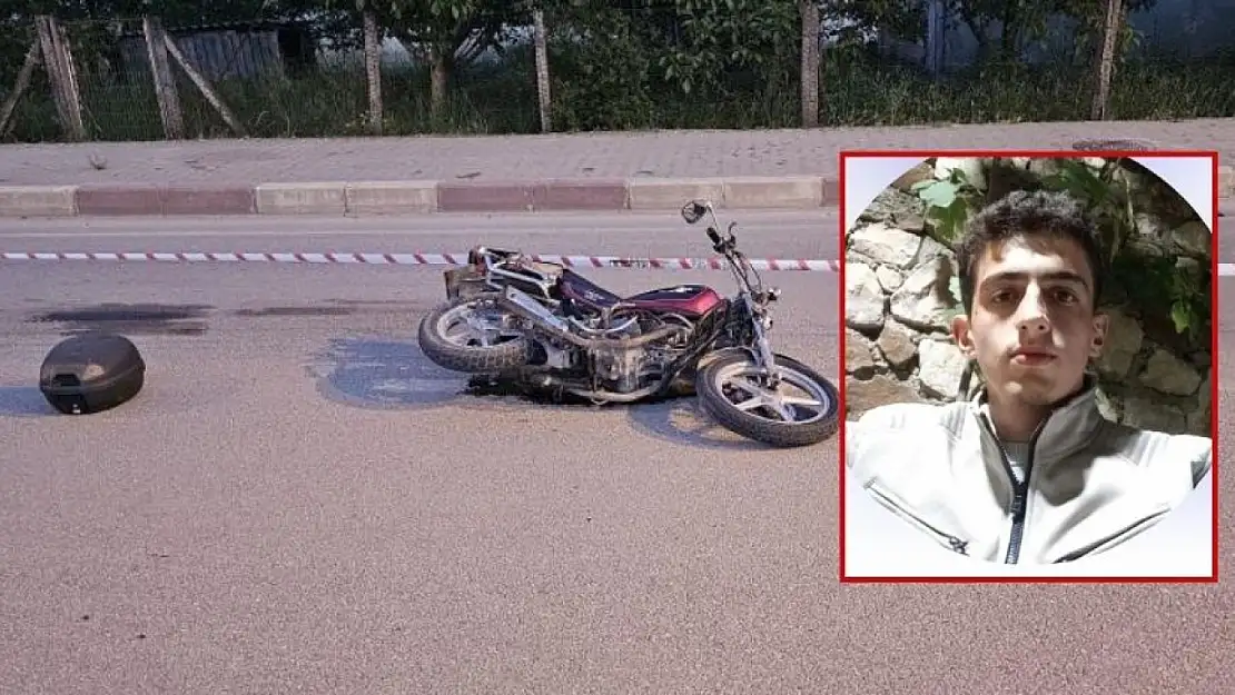 Korkunç motosiklet kazası: 19 yaşındaki genç hayatını kaybetti