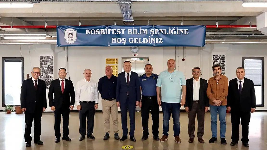 KOSBİ Zülfü Mevlüt Çelik Meslek Lisesi'nden Bilim Şenliği