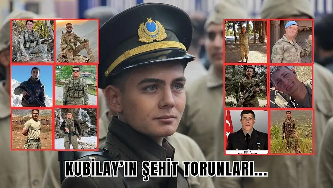 Kubilay’ın şehit torunları…