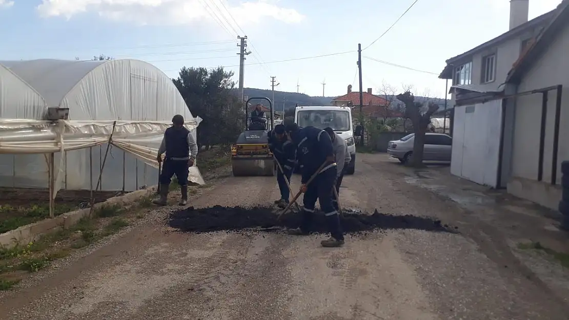 Kuşçular ve Altıntaş’ın yolları güzelleşiyor