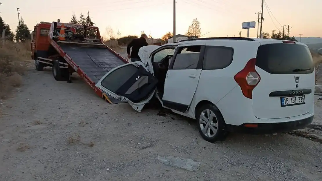 Kütahya'da ölümlü kaza