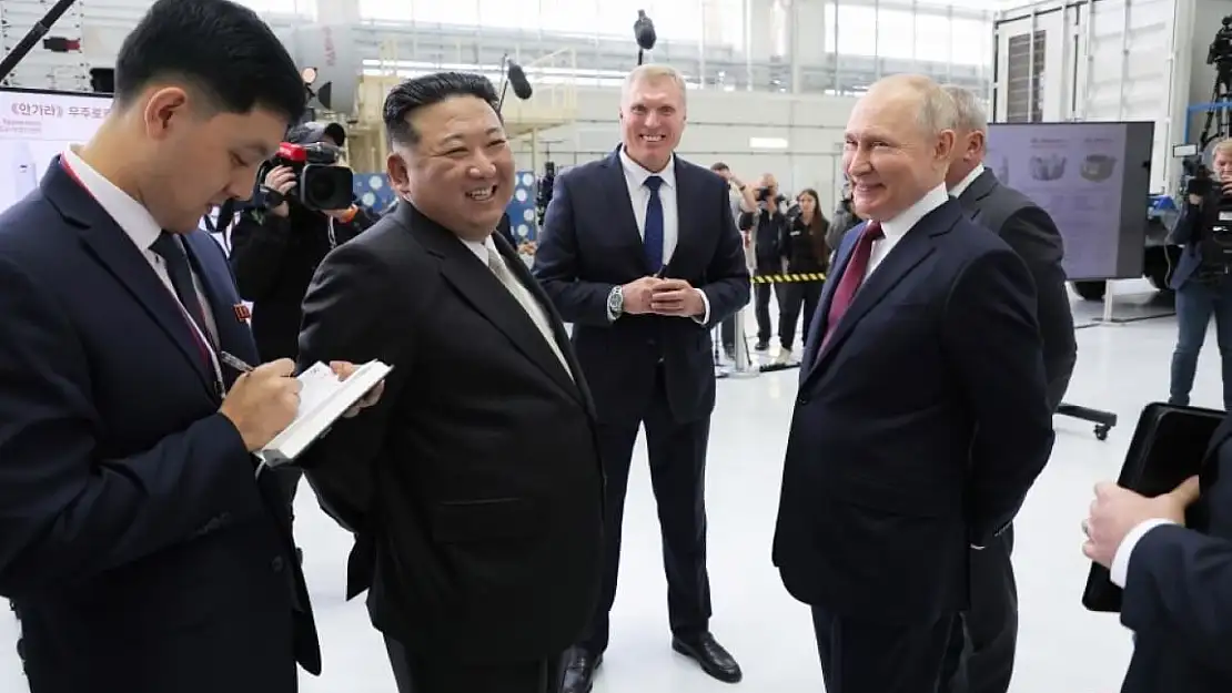 Kuzey Kore lideri Kim Jong-un ve Rusya Devlet Başkanı Vladimir Putin görüşmesi gerçekleşti