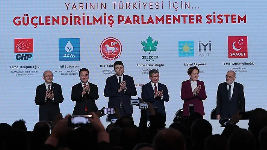 Liderlerden Güçlendirilmiş Parlamenter Sistem imzası