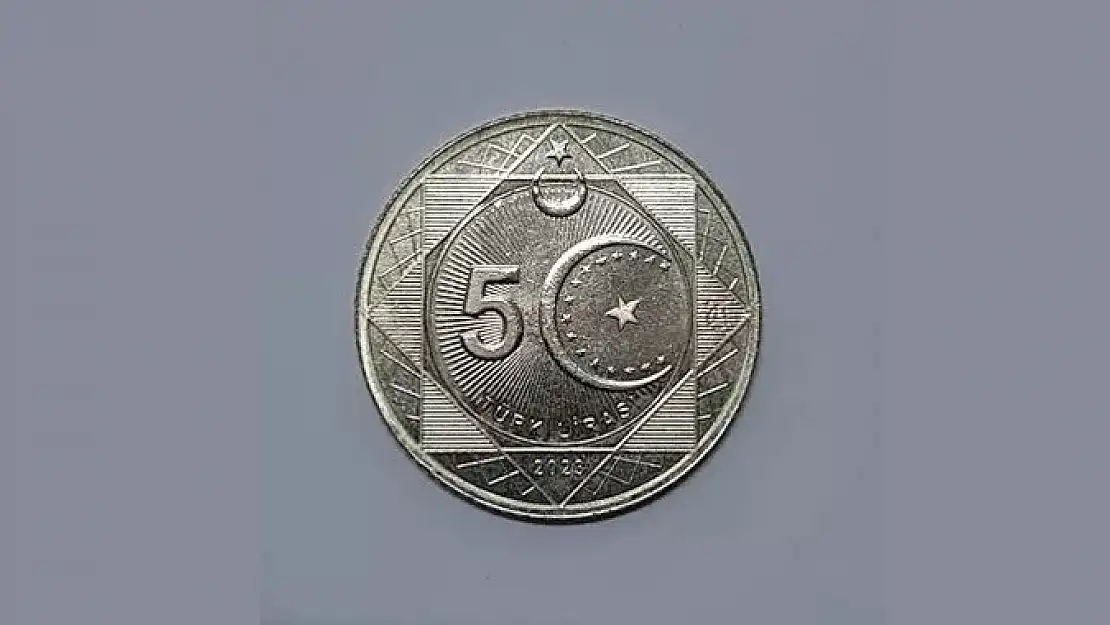 Madeni 5 lira çıktı