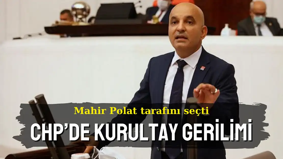 Mahir Polat'tan 'Kurultay' talebinin bastırılmasına tepki!