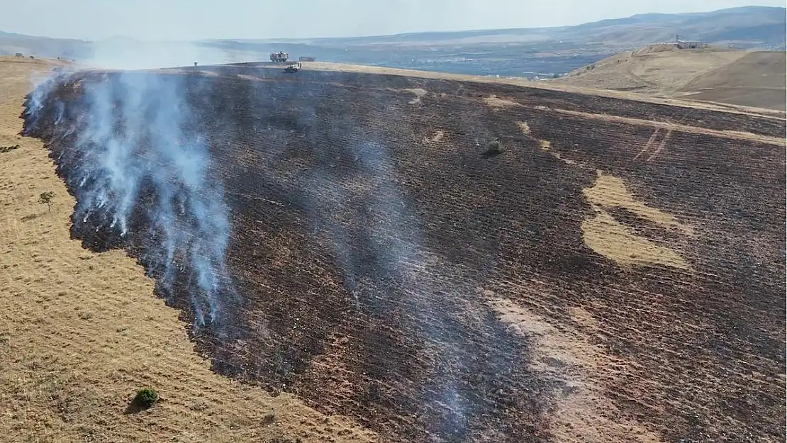 Mangal ateşe felakete yol açacaktı… Askeri mühimmat depolarına çok yaklaştı