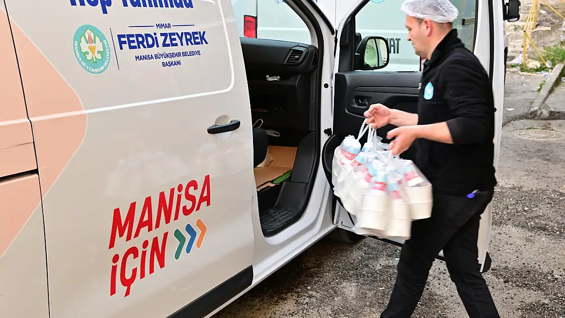Manisa Büyükşehir, kurban bağışlarını sofralara taşıyor