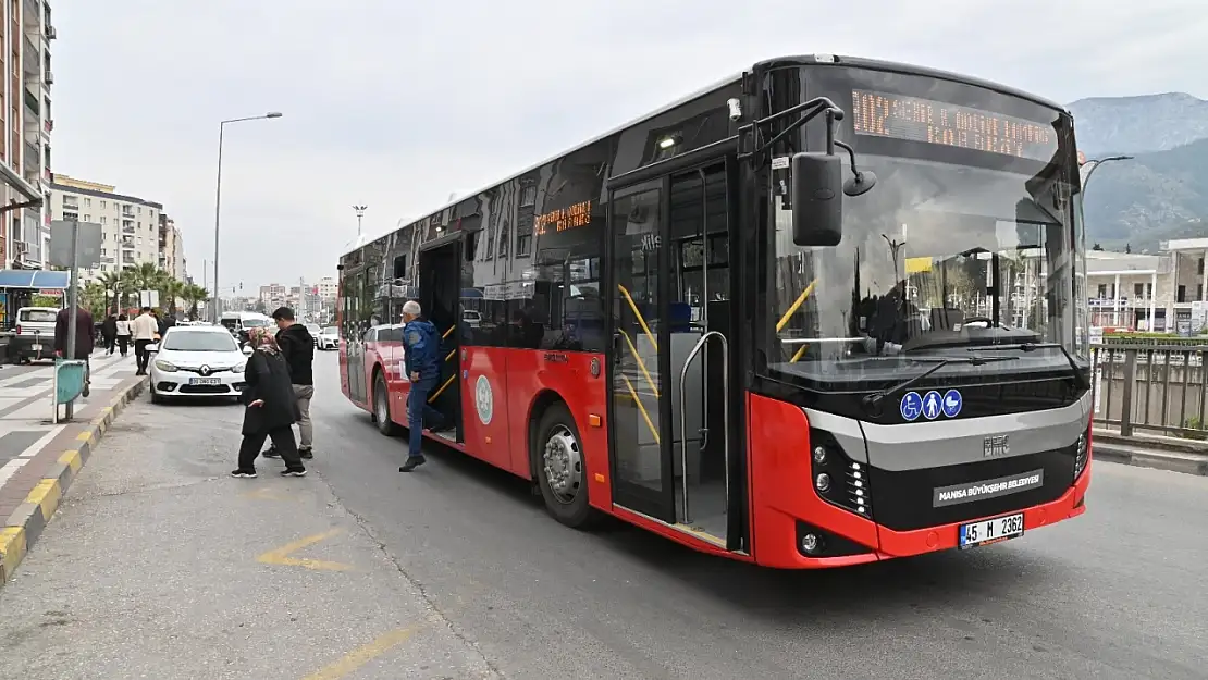 Manisa'da 1 Mayıs'ta toplu taşıma ücretsiz olacak