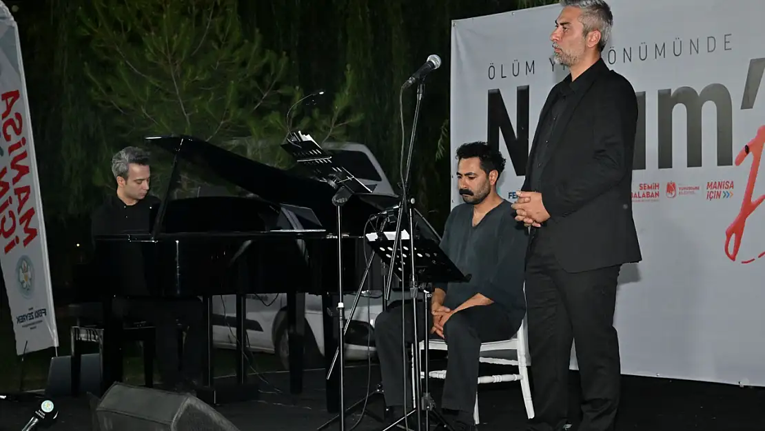 Manisa'da Nazım Hikmet şiirleri doğa ve müzikle buluştu