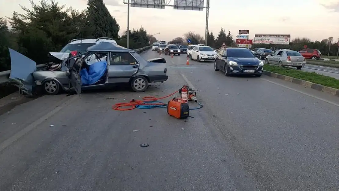 Manisa’da feci kaza