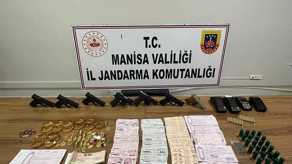 Manisa'da jandarmadan suç örgütlerine darbe