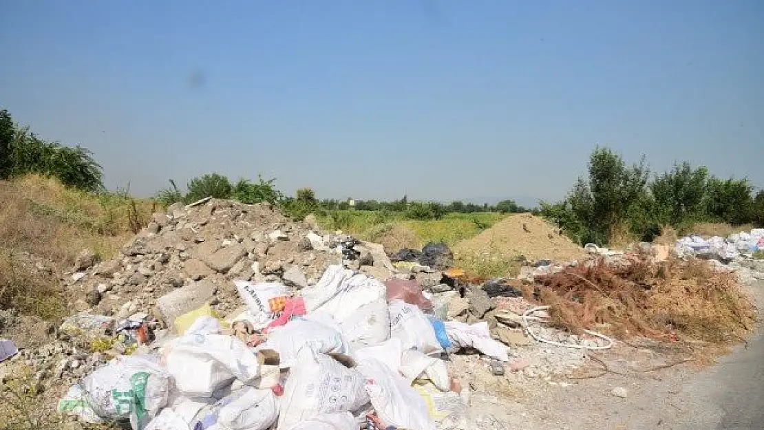 Manisa'da kaçak hafriyatla mücadelede sıkı tedbir