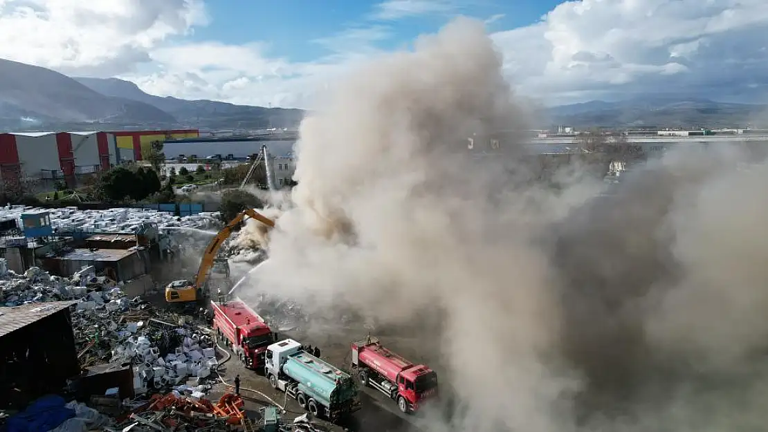 Manisa'daki geri dönüşüm tesisleri boşaltılıyor