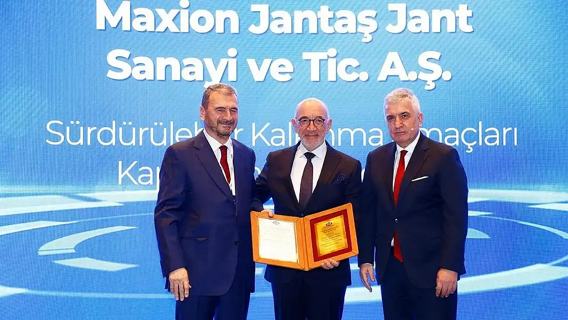 Maxion İnci Jant Grubu'na “sürdürülebilirlik” ödülü