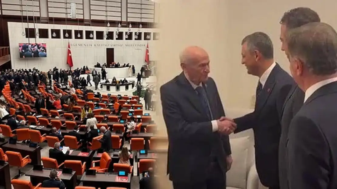 Meclis Başkanlığı seçimi ikinci turda: Bahçeli-Özel selamlaşması dikkat çekti