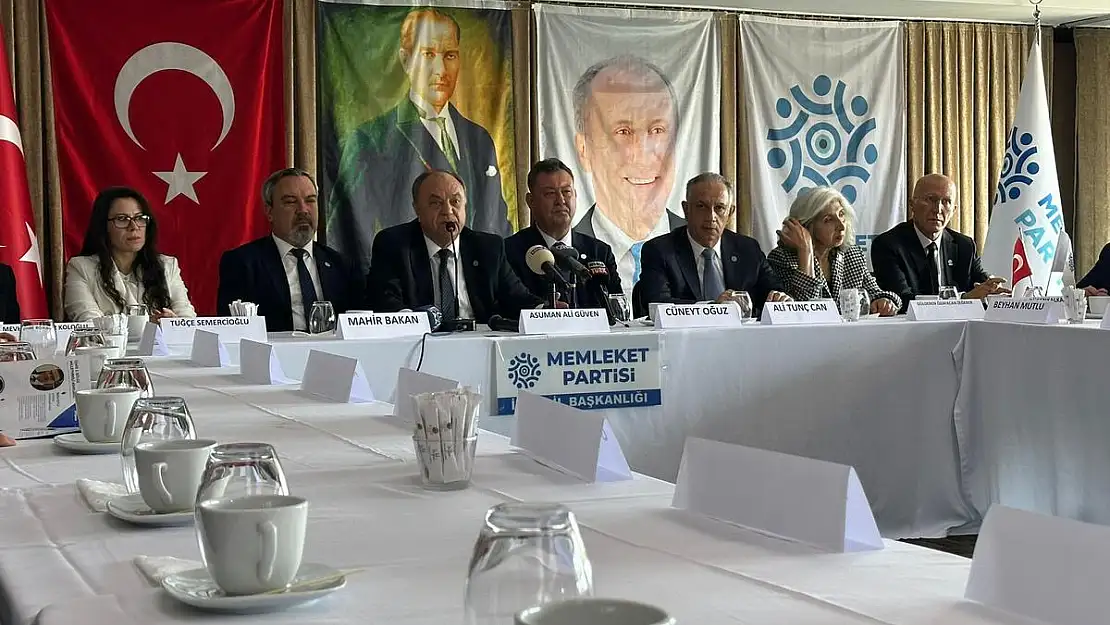 Memleket Partisi İzmir milletvekili adayları tanıtıldı