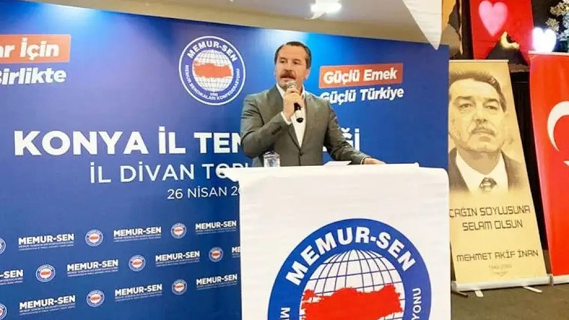 Memur-Sen Başkanı’ndan Erdoğan’a oy çağrısı!