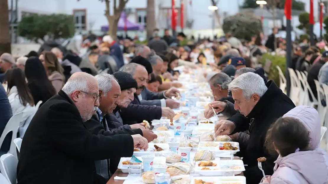 Menderes'te tek sofrada buluşma