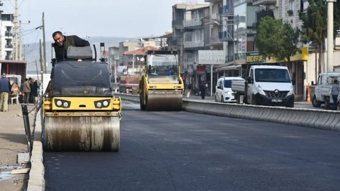 Menemen Belediyesi’nden Asarlık’ın çehresini değiştirecek çalışma