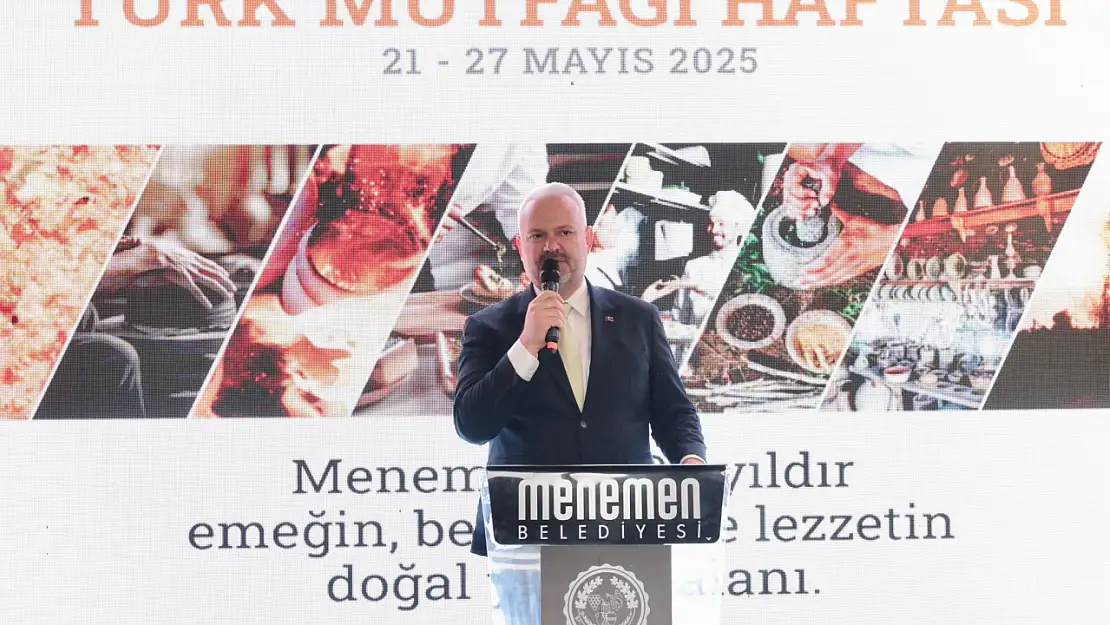 Menemen'de domates, biber, yumurtaya protokol eli değdi!