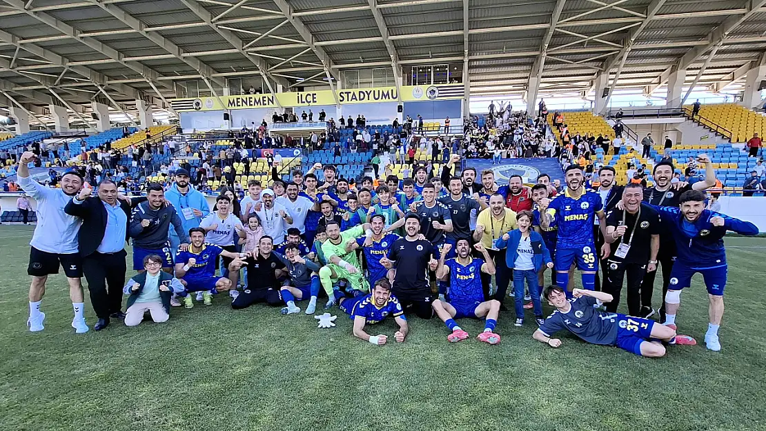 Menemen FK, Vanspor maçıyla Play-Off'a başlıyor