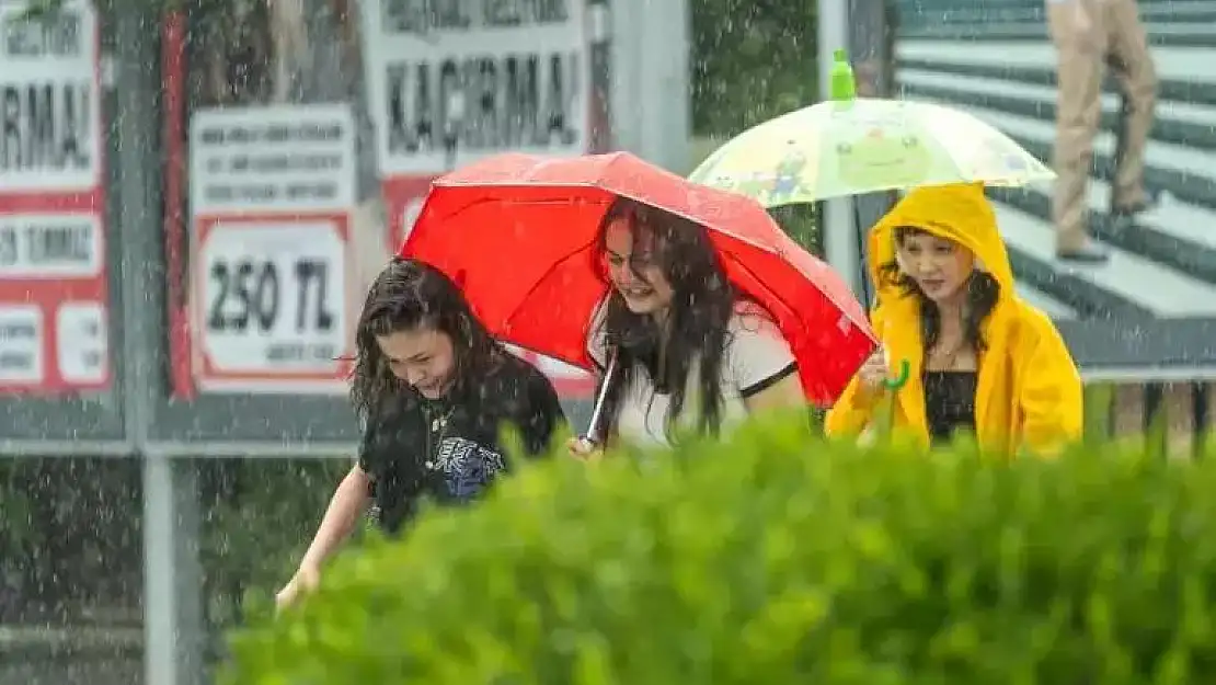 Meteoroloji’den kuvvetli yağış uyarısı!