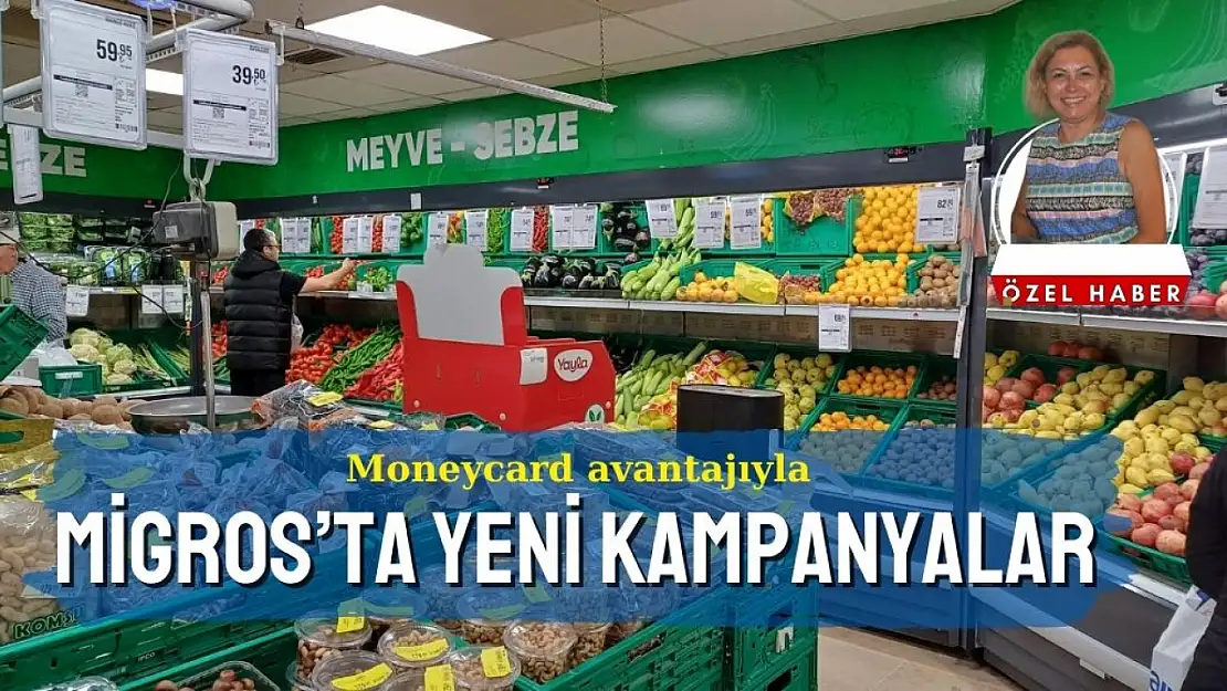 Migros'ta money card avantajları bitmiyor